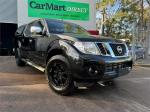 2014 NISSAN NAVARA DUAL CAB UTILITY ST-X 550 (4x4) D40 MY12