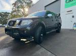 2014 NISSAN NAVARA DUAL CAB UTILITY ST-X 550 (4x4) D40 MY12
