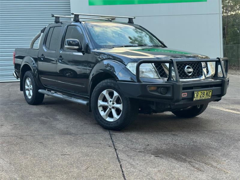 2012 NISSAN NAVARA DUAL CAB P/UP ST (4x4) D40