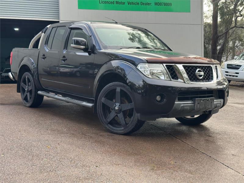 2014 NISSAN NAVARA DUAL CAB P/UP ST (4x4) D40 MY12 UPGRADE