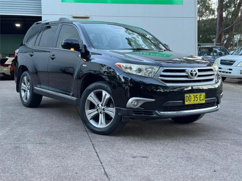 2012 TOYOTA KLUGER 4D WAGON KX-S (FWD) GSU40R MY11 UPGRADE