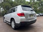 2012 TOYOTA KLUGER 4D WAGON KX-R (FWD) 7 SEAT GSU40R MY11 UPGRADE