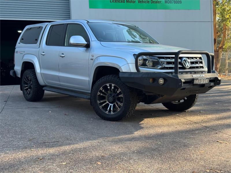 2018 VOLKSWAGEN AMAROK DUAL CAB UTILITY V6 TDI 550 SPORTLINE 2H MY18